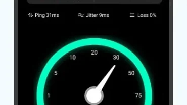 Speed Test Wifi Analyzer mod interface showing premium features