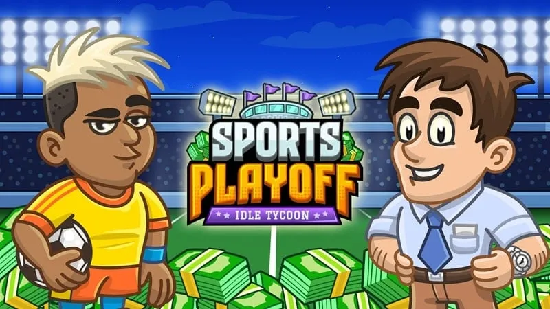 Sports Playoff Idle Tycoon gameplay.