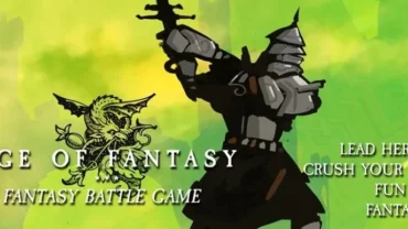 Starting screen of Age of Fantasy showcasing character selection.