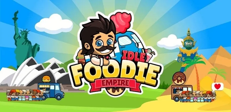 Starting your food truck empire in Idle Foodie.