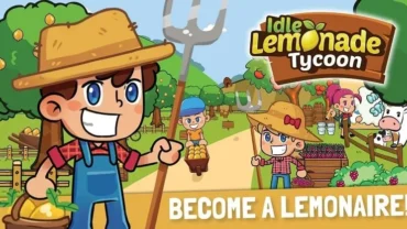 Starting your lemonade empire in Idle Lemonade Tycoon.