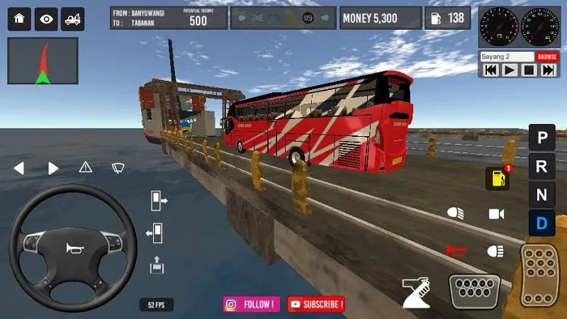 Step-by-step guide demonstrating the installation of the IDBS Bus Simulator MOD APK on an Android device.