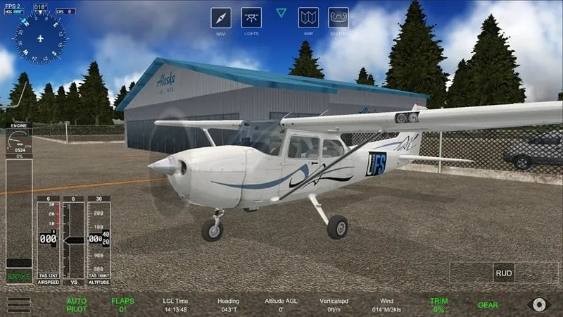 Step-by-step guide demonstrating the installation of Uni Flight Simulator MOD APK on an Android smartphone.