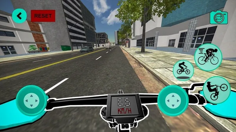 Step-by-step guide demonstrating the installation process of the Bicycle Extreme Rider 3D MOD APK on an Android smartphone.