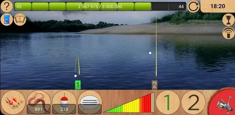 Step-by-step guide demonstrating the installation process of True Fishing MOD APK on an Android device.