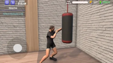 Step-by-step guide for downloading and installing the Gym Simulator 3D Fitness Store MOD APK on an Android device.