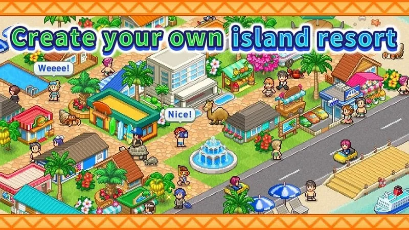 Step-by-step guide for downloading and installing Tropical Resort Story on an Android Device.