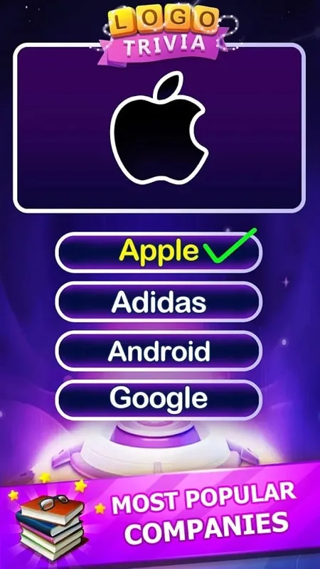 Step-by-step guide for installing Logo Trivia MOD APK on an Android smartphone.