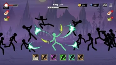 Step-by-step guide for installing the Stickman Myth MOD APK on an Android device.