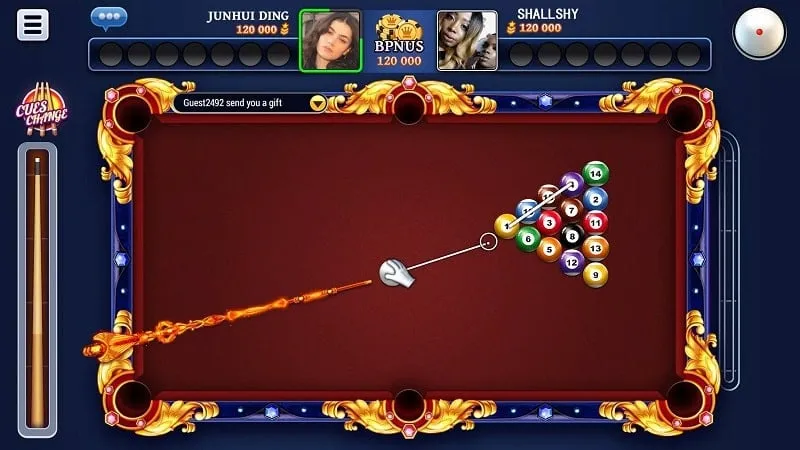 Panduan langkah demi langkah cara instal 8 Ball Blitz MOD APK di HP Android.