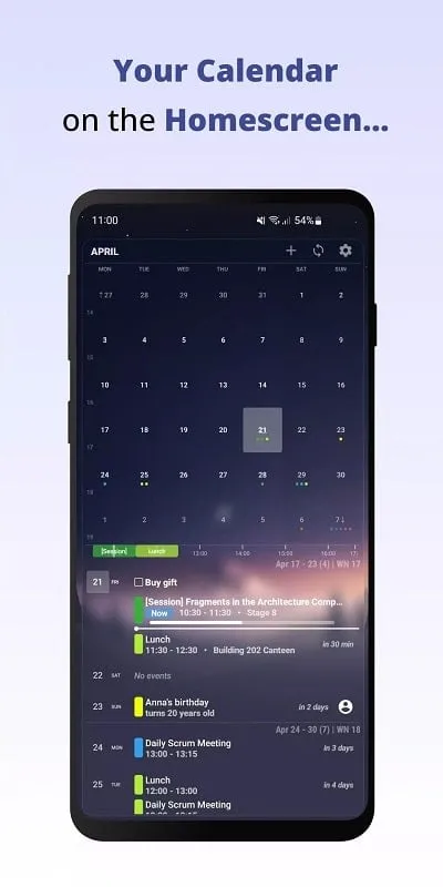 Panduan langkah demi langkah tentang cara menginstal Your Calendar Widget MOD APK