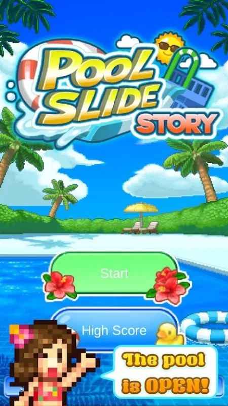 Step-by-step guide showcasing the installation process of the Pool Slide Story MOD APK on an Android smartphone.