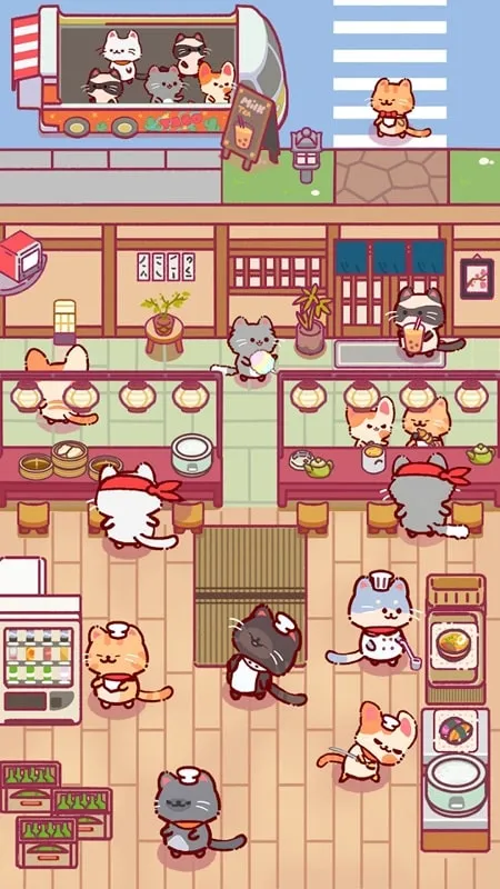 Step-by-step guide to install Cat Restaurant MOD APK on an Android phone.