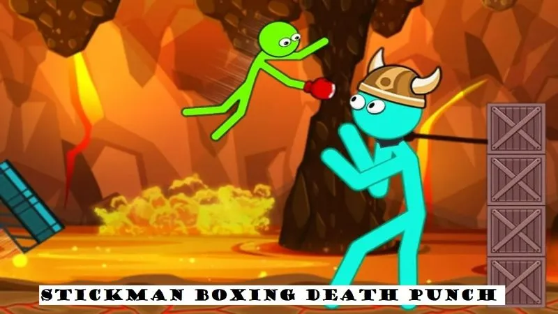 Stickman Boxing Death Punch game overview.