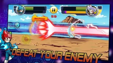 Stickman Warrios Dragon Legend Super Battle Fight mod