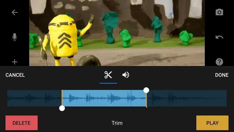 Stop Motion Studio interface showing movie themes