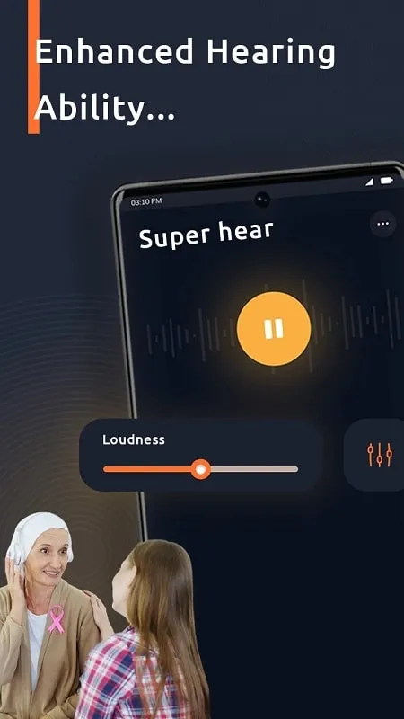 Super Ear mod android equalizer settings