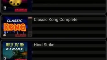 SuperRetro16 mod interface showing premium features