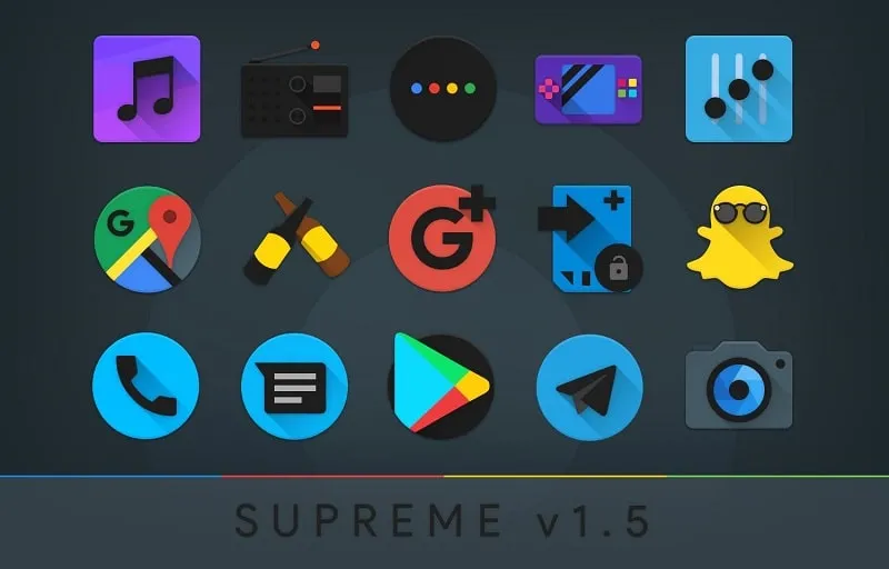 Supreme Icon Pack mod free