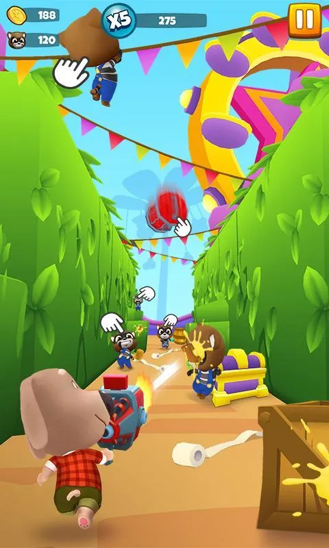 Talking Tom Blast Park mod apk