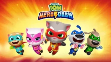 Talking Tom Hero Dash Gameplay.
