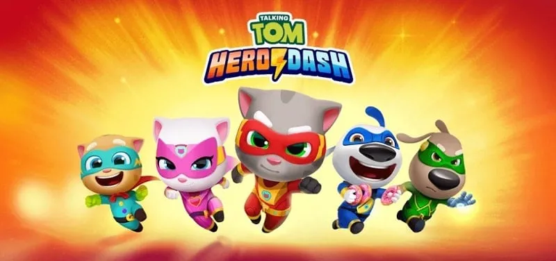 Talking Tom Hero Dash Gameplay.