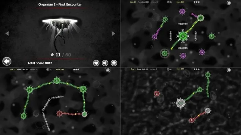 Tentacle Wars strategy involving connecting antibody cells.