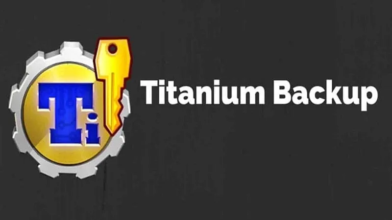 Tampilan aplikasi Titanium Backup