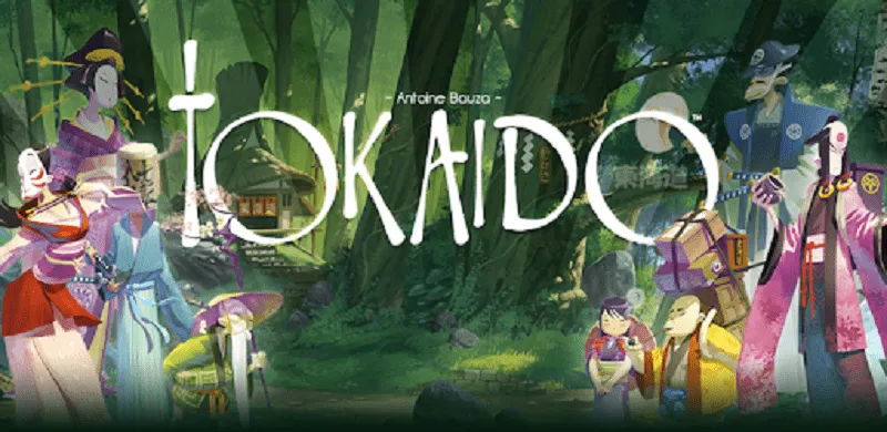 Tokaido gameplay on a mobile device.