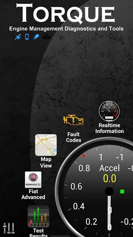 Torque Pro mod interface showing premium features