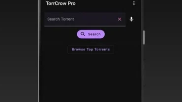 TorrCrow Pro mod interface showing premium features