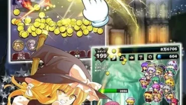 Touhou Fantasy Clicker - In-game Screenshot