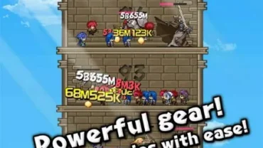 Tower of Hero gameplay screenshot.