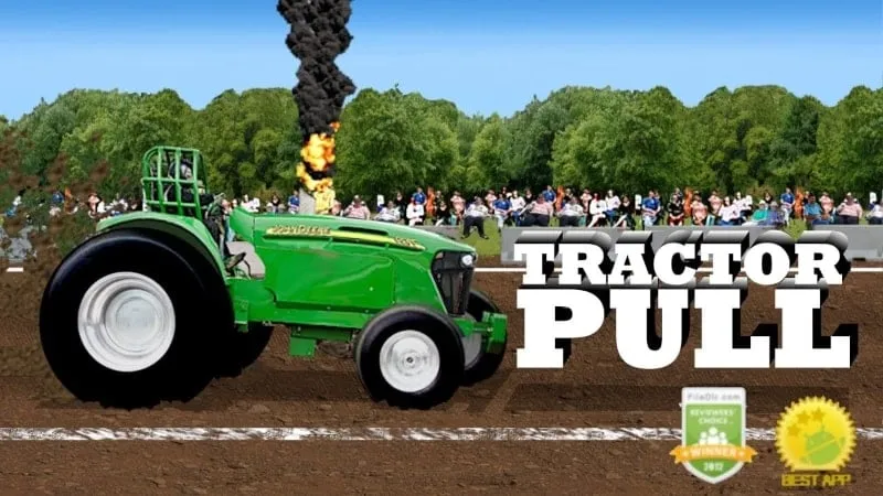 Tractor Pull MOD APK: Juego de simulación de tractores.