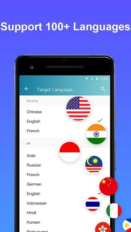 Translator Foto Scan mod language recognition feature