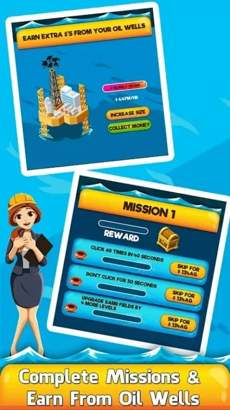 Solusi error saat install Oil Tycoon 2 MOD APK.