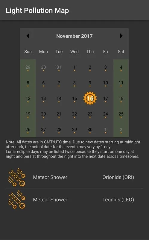 Troubleshooting common issues and solutions for the Light Pollution Map MOD