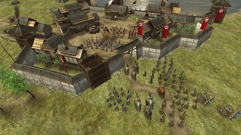 Troubleshooting common issues in Shogun's Empire MOD APK.