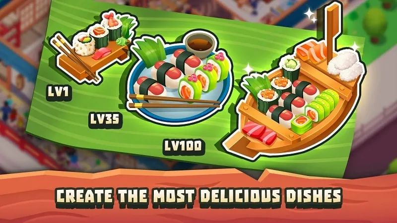 Pemecahan masalah umum di Sushi Empire Tycoon MOD APK.