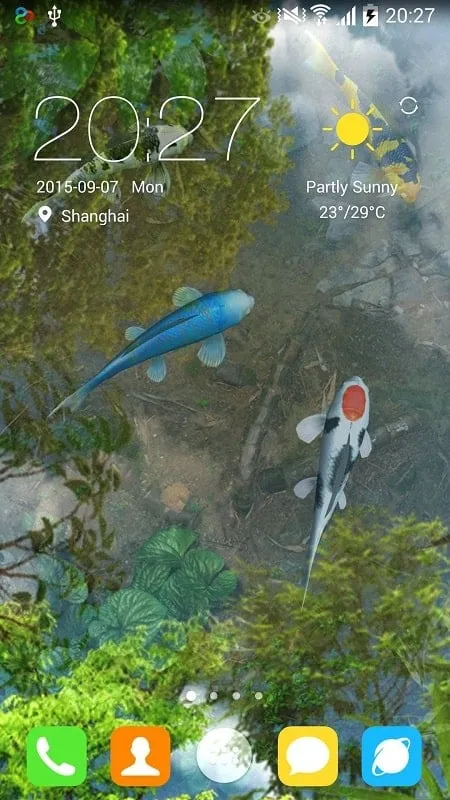 Memecahkan masalah umum di Water Garden Live Wallpaper Mod