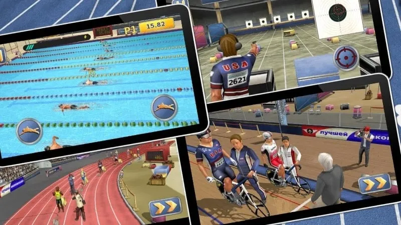 Troubleshooting common issues with Athletics 2 Summer Sports MOD APK on Android.