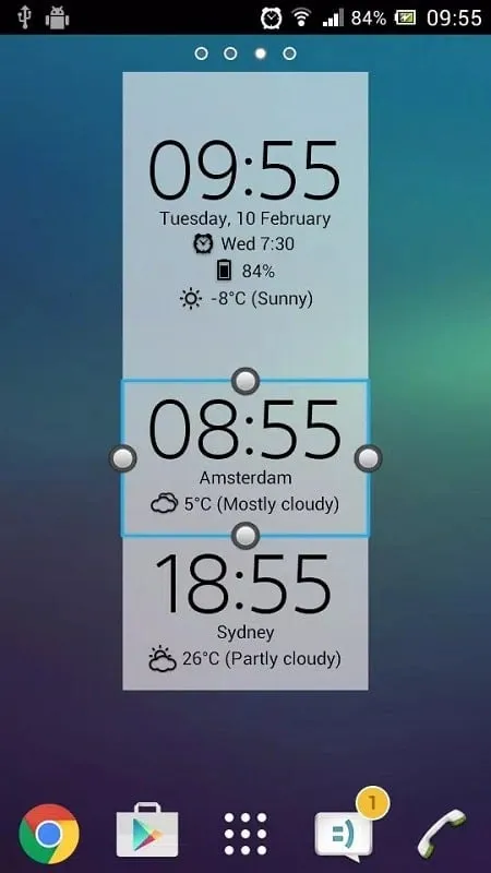 Troubleshooting Digital Clock & Weather Widget