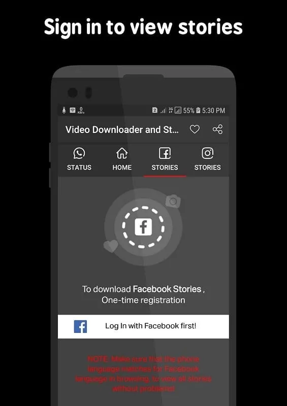 Solucionando problemas de instalação do Video Downloader and Stories MOD APK