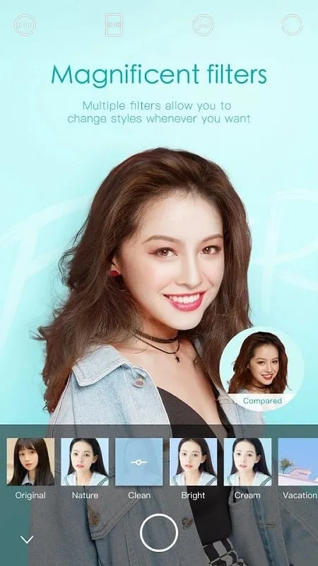 Aplikasi edit foto Ulike MOD APK dengan fitur VIP terbuka