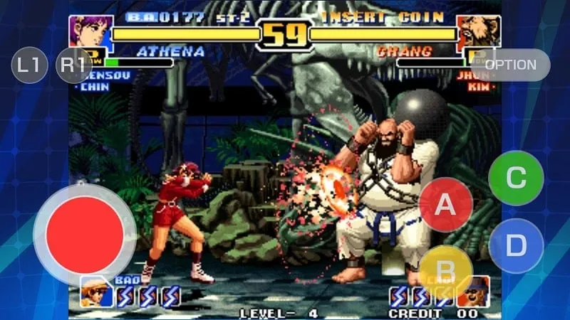 Membuka karakter di KOF 99 dengan uang tak terbatas.