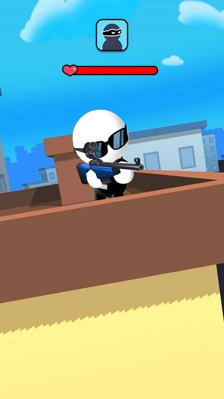 Unlocking skins in Johnny Trigger Sniper.