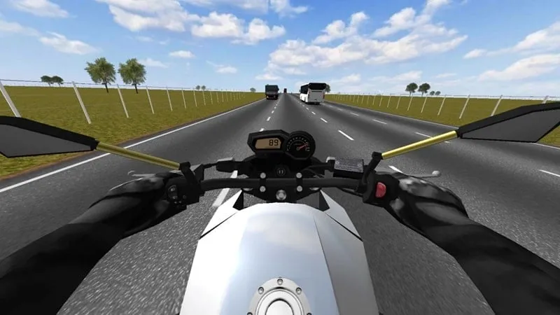 Upgrade komponen di Moto Wheelie 3D.