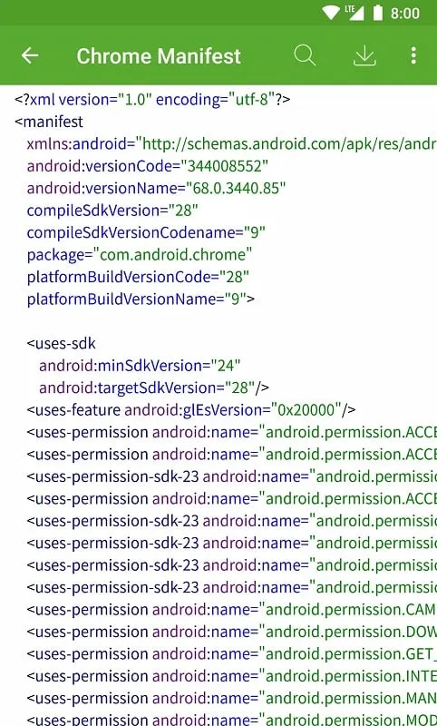 Menggunakan fitur Dev Tools(Android Developer) untuk mengekstrak file aplikasi