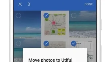 Utiful Photo Organizer mod interface showing premium features