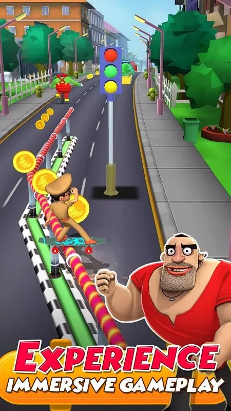 Various colorful skateboards available in Little Singham Super Skater.